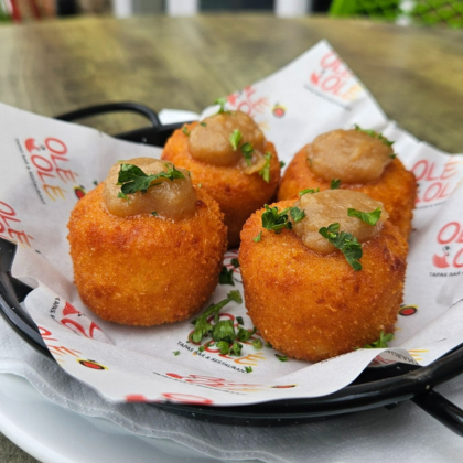 Croquetas al Queso de Cabra